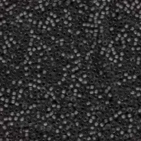 11-9401SF Semi-Matte Black Miyuki Seed Beads Tube