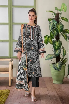 3 Pcs Unstitched Khaddar Suit KKH-2225