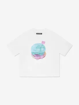 Acne Studios Kids Cotton T-Shirt in White