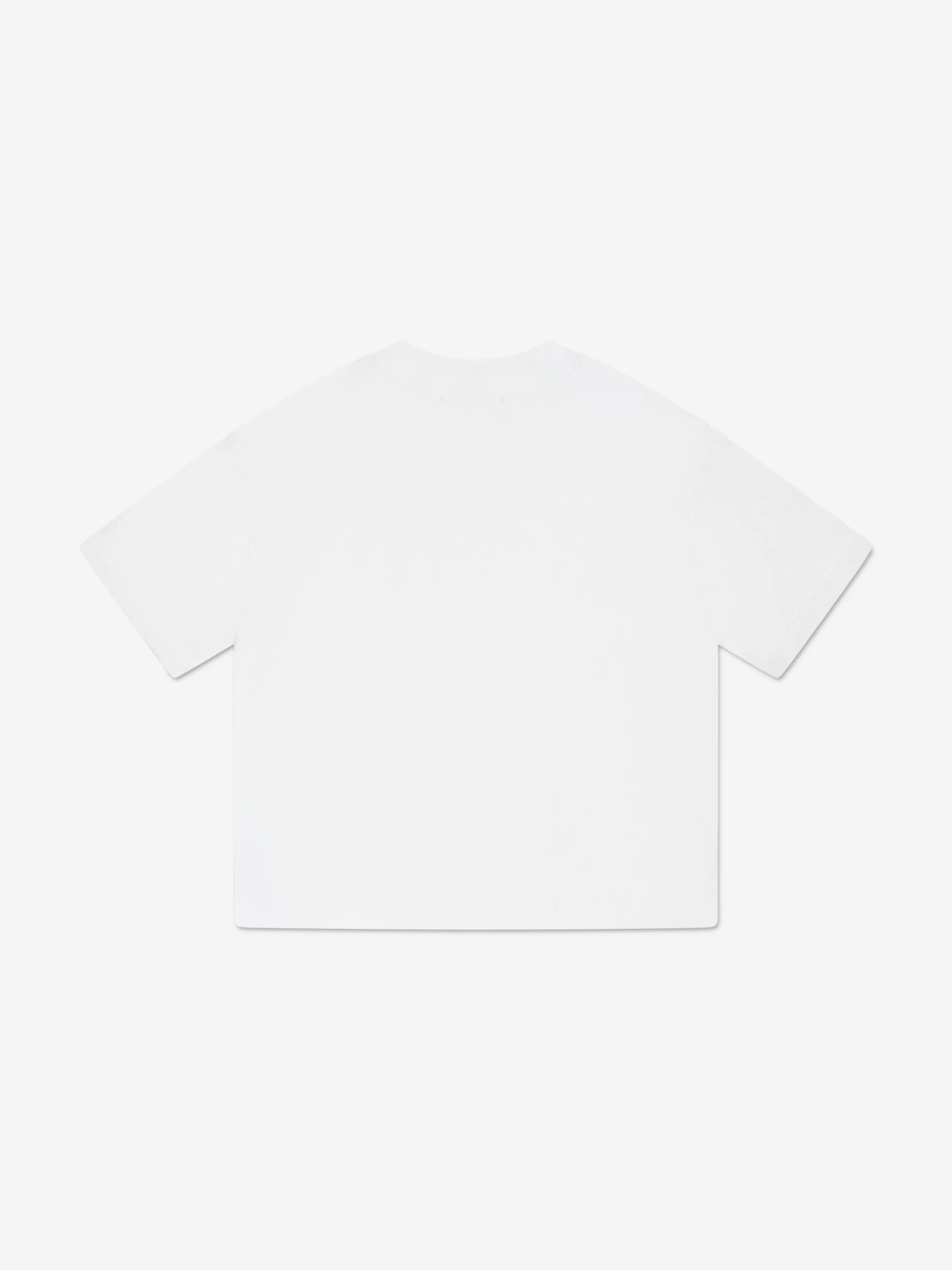 Acne Studios Kids Cotton T-Shirt in White