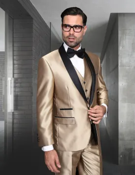 ALESSO CHAMPAGNE TAILORED FIT TUXEDO