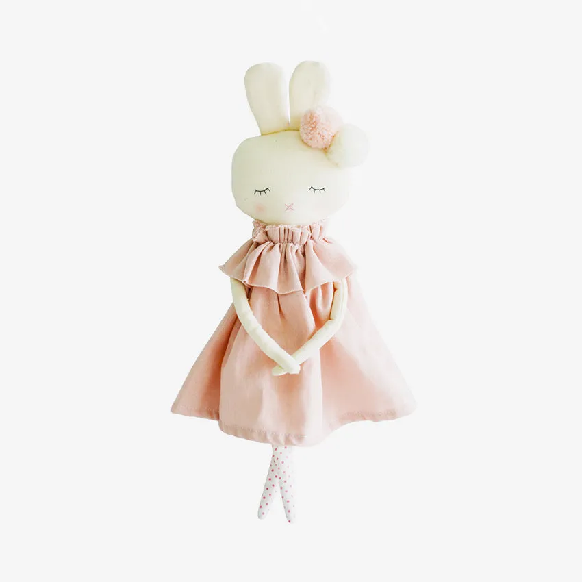 Alimrose | Isabelle Bunny Pink Linen