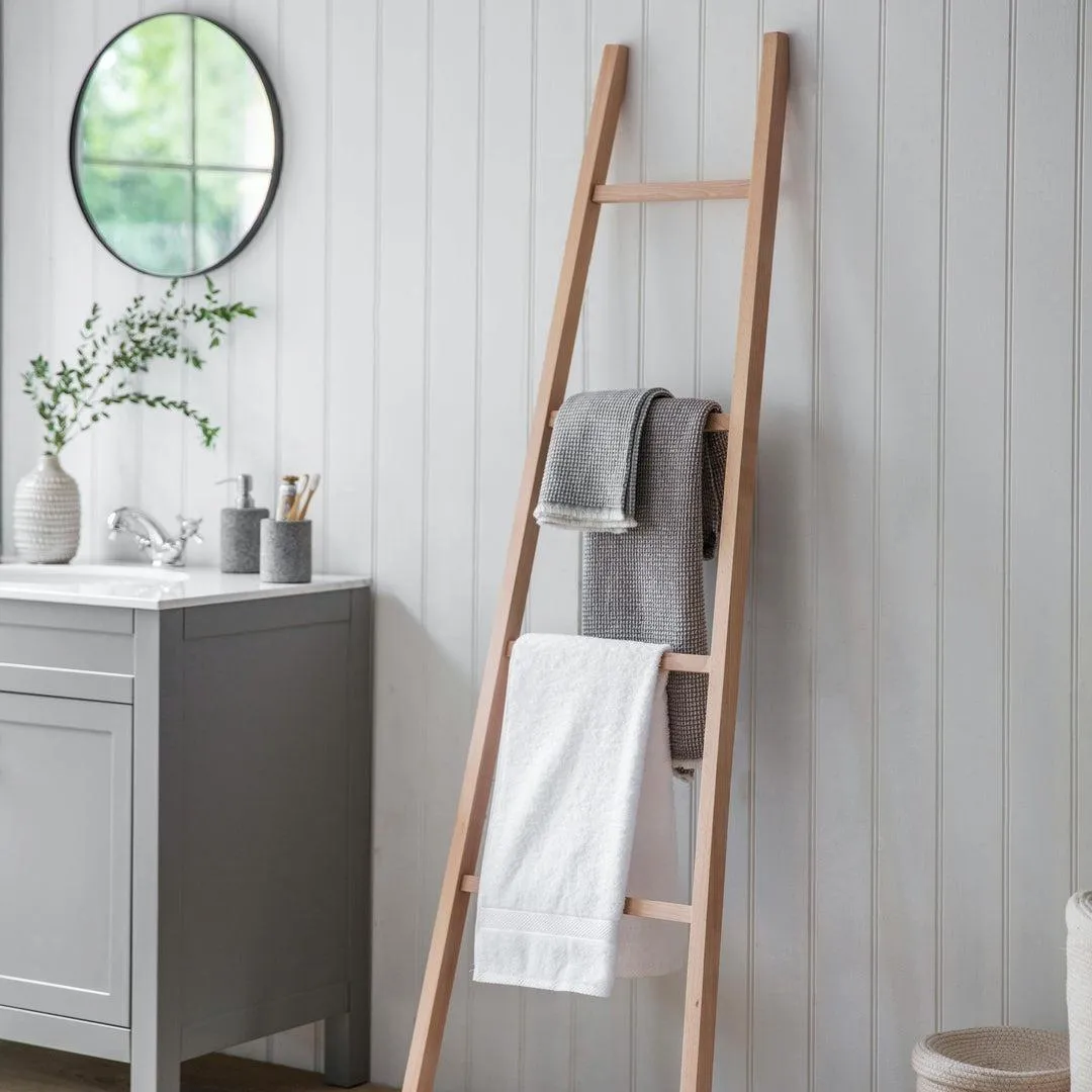 Beech Ladder Towel Rail