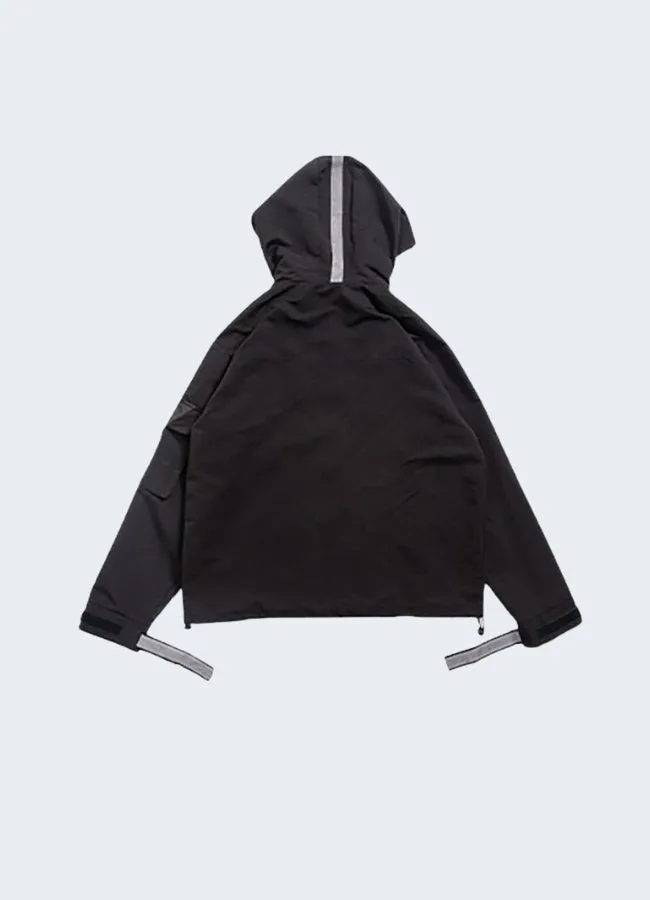 Black Techwear Jacket