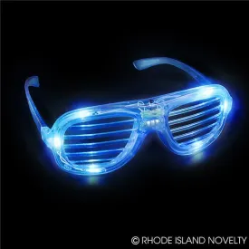 Blue Light Up  Shutter Glasses 6"