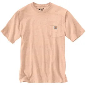 Carhartt Men's Short Sleeve Pocket T-Shirt_Pale Apricot Nep