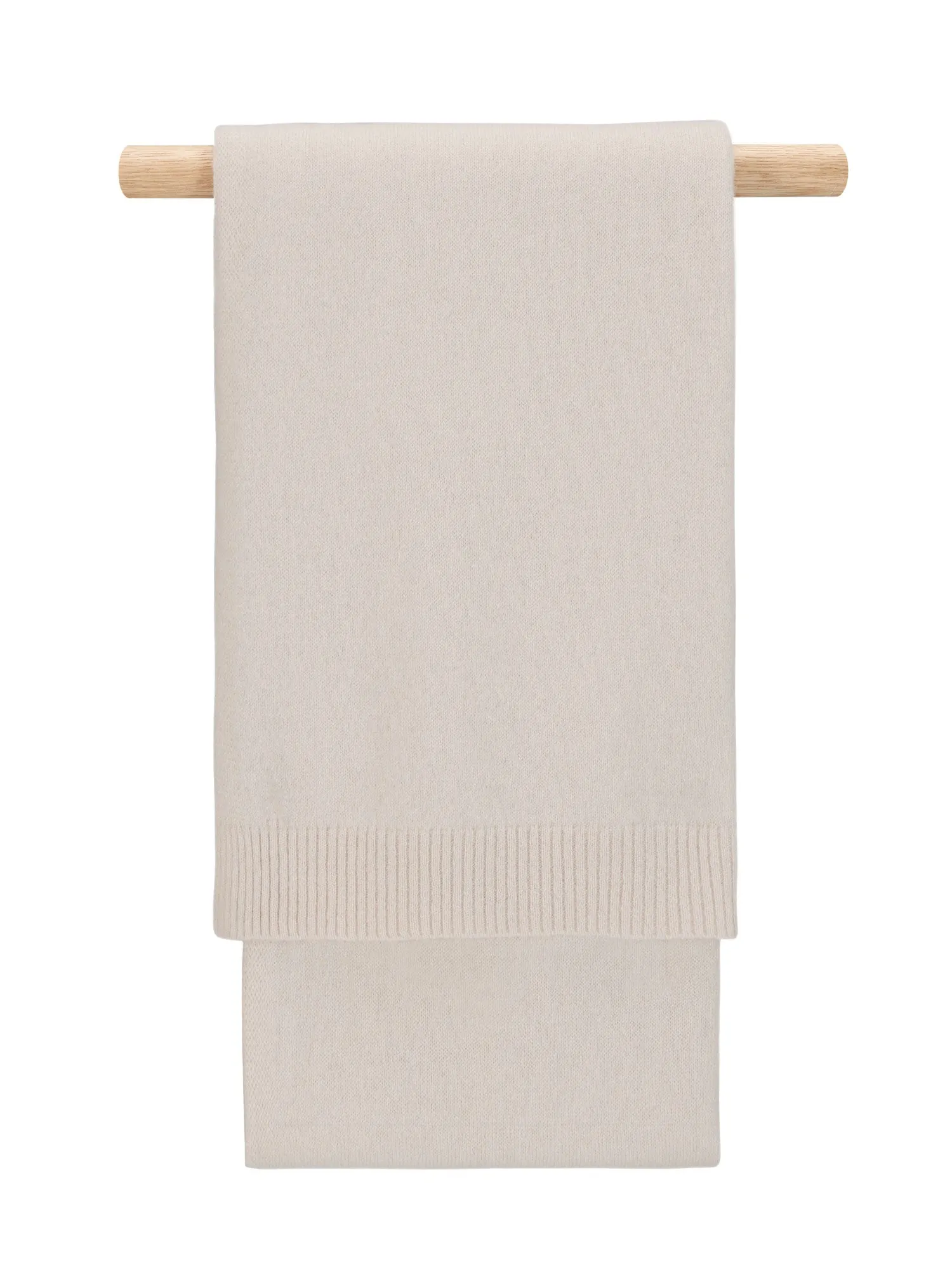 Cashmere scarf "Urban" - cream