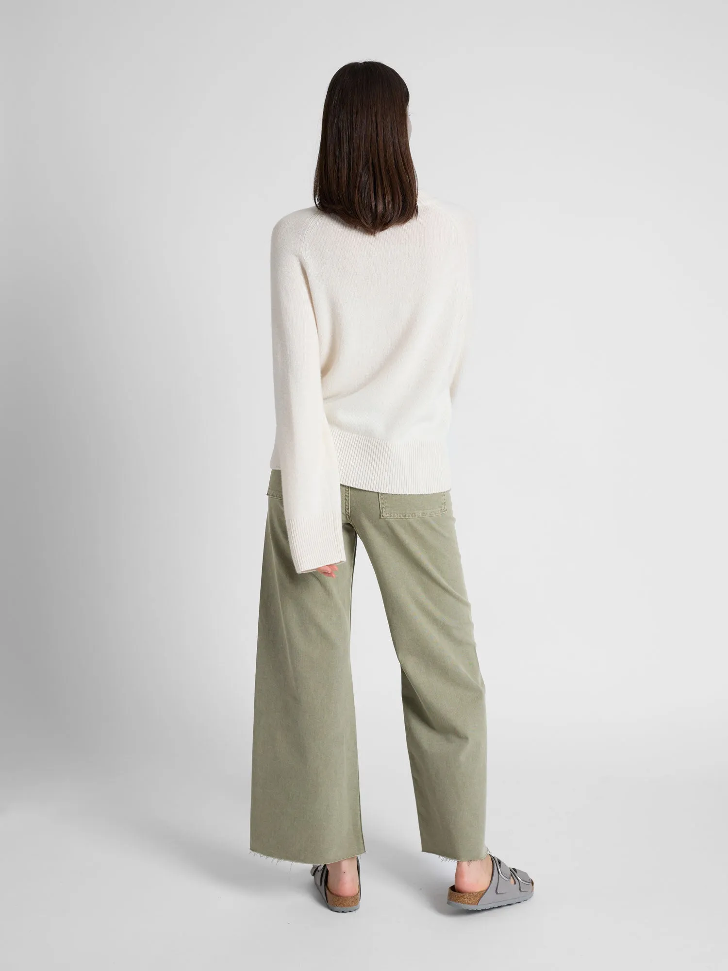 Cashmere sweater "Signy" - white