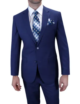 CELINI 2 PC SAPPHIRE TAILORED SUIT