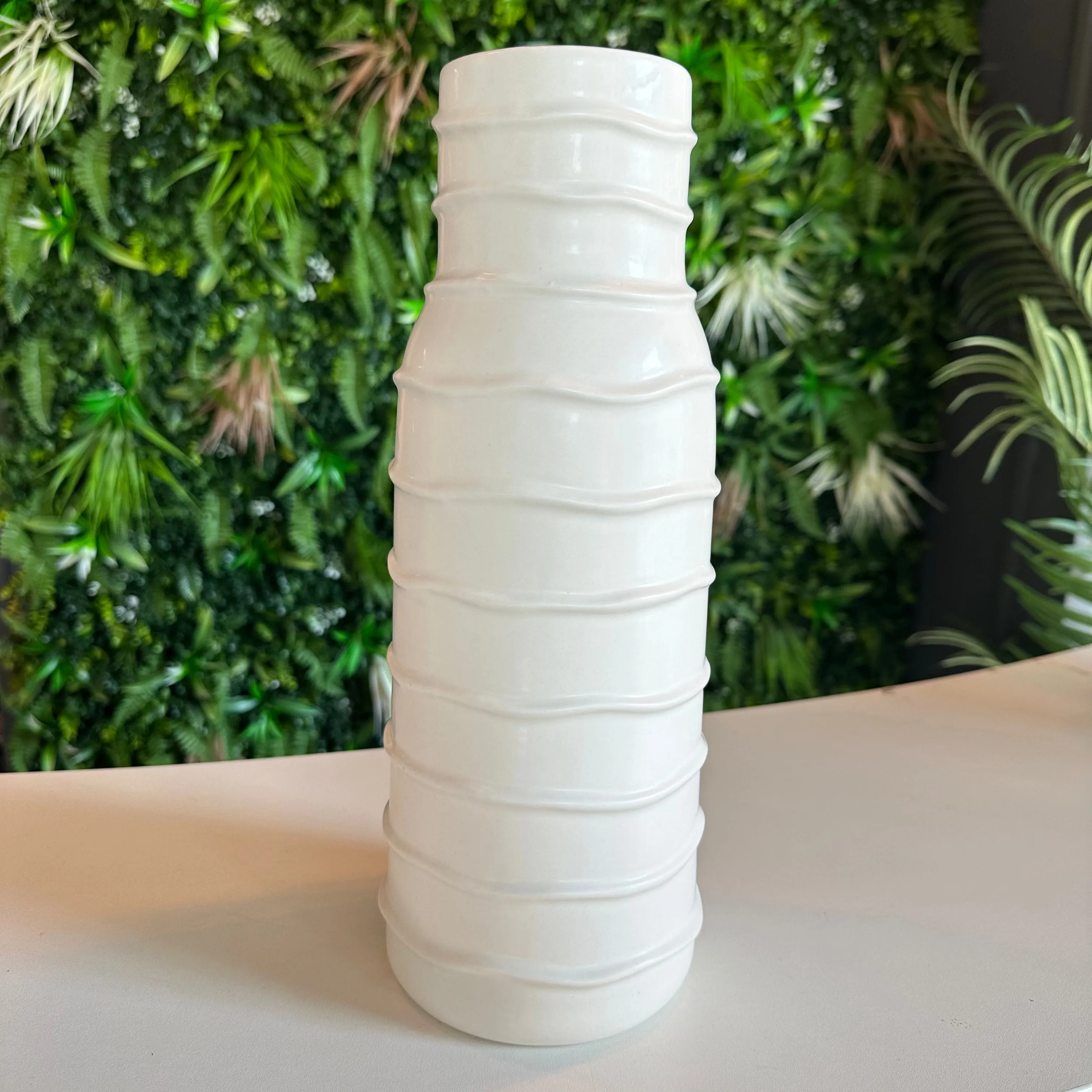 Ceramic Textured Vase (34cm)