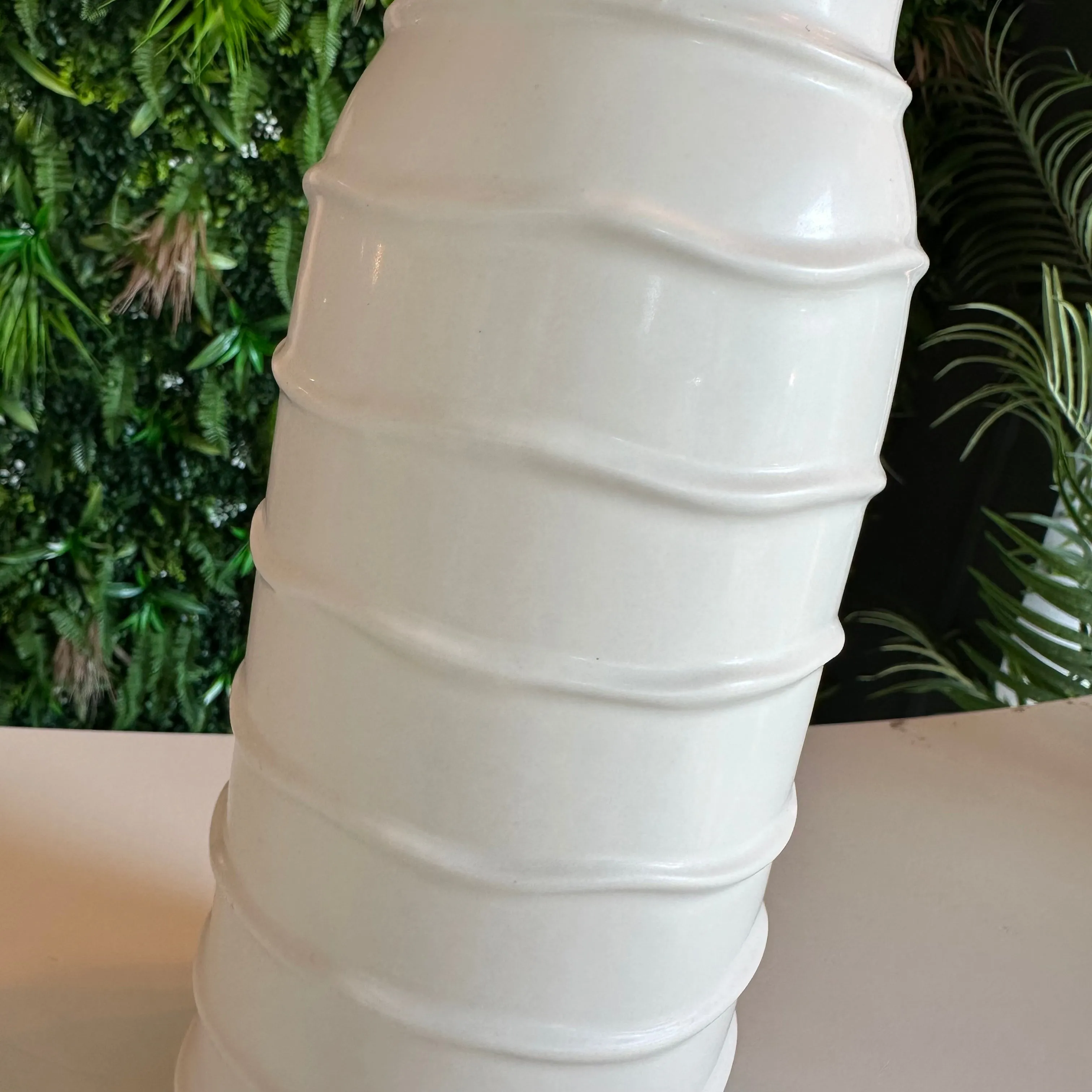 Ceramic Textured Vase (34cm)