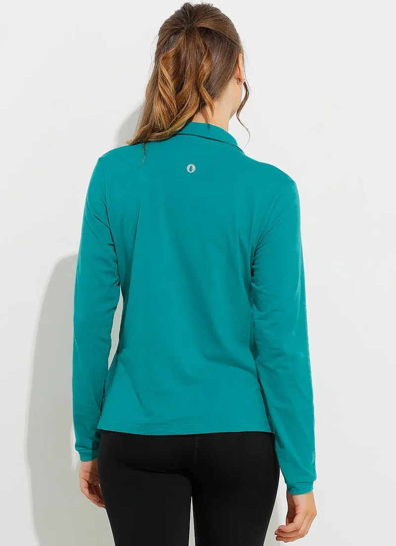 Court LS Polo (Green)