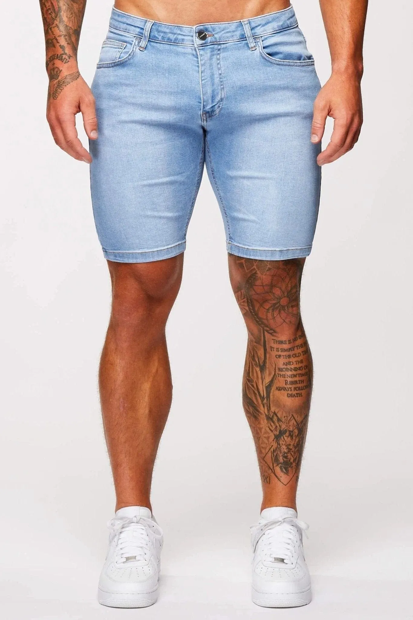 DENIM SHORT - LIGHT BLUE