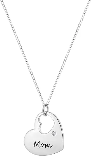 Family Love Heart Adjustable Size Necklace