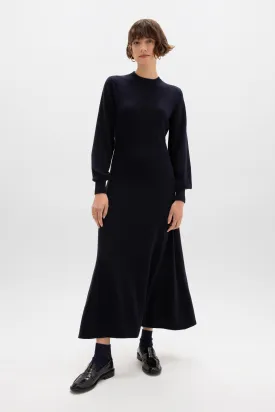 Fit & Flare Cashmere Dress