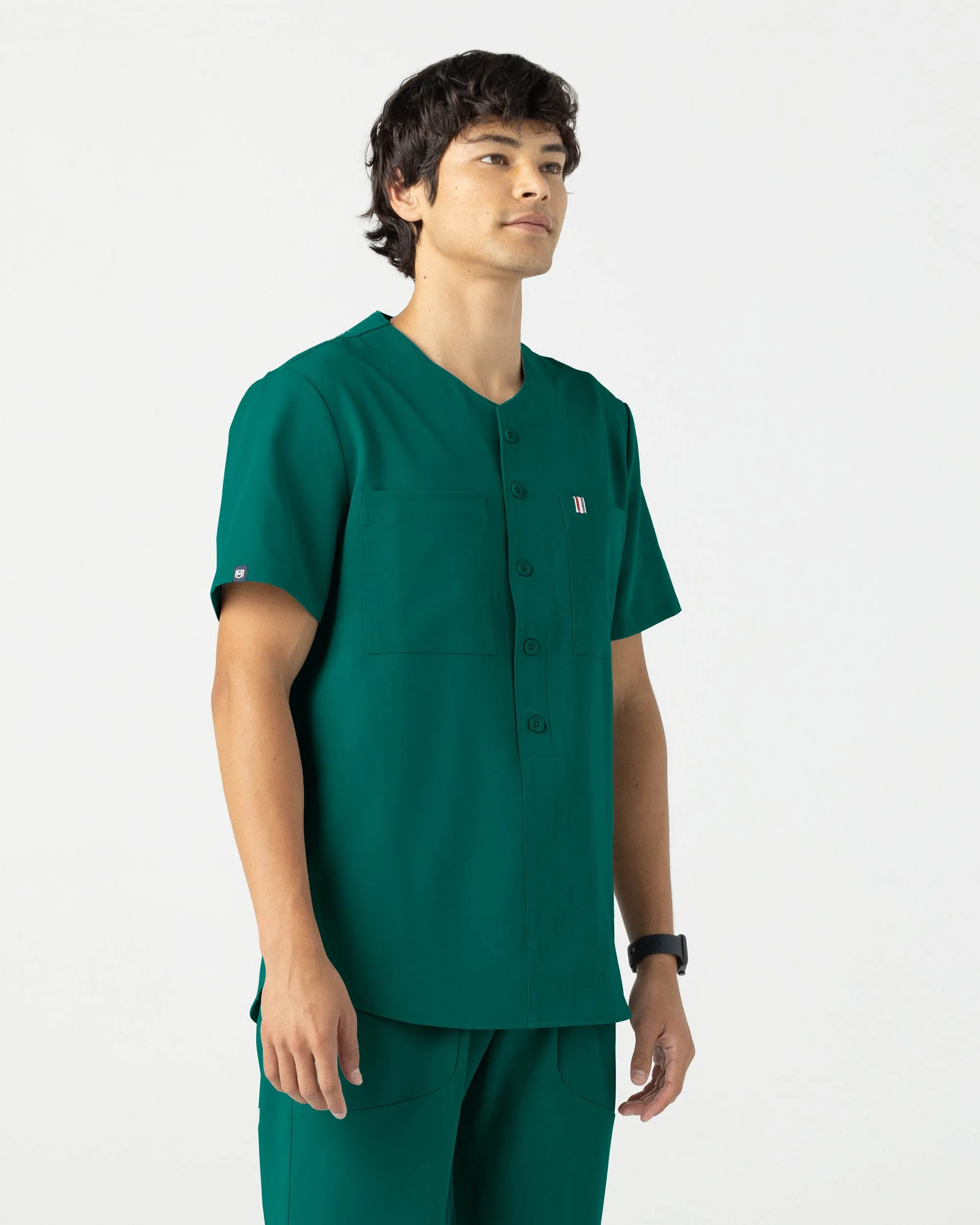 FYSEL® Senja‎ ‎ Baseball Jersey Scrub Top