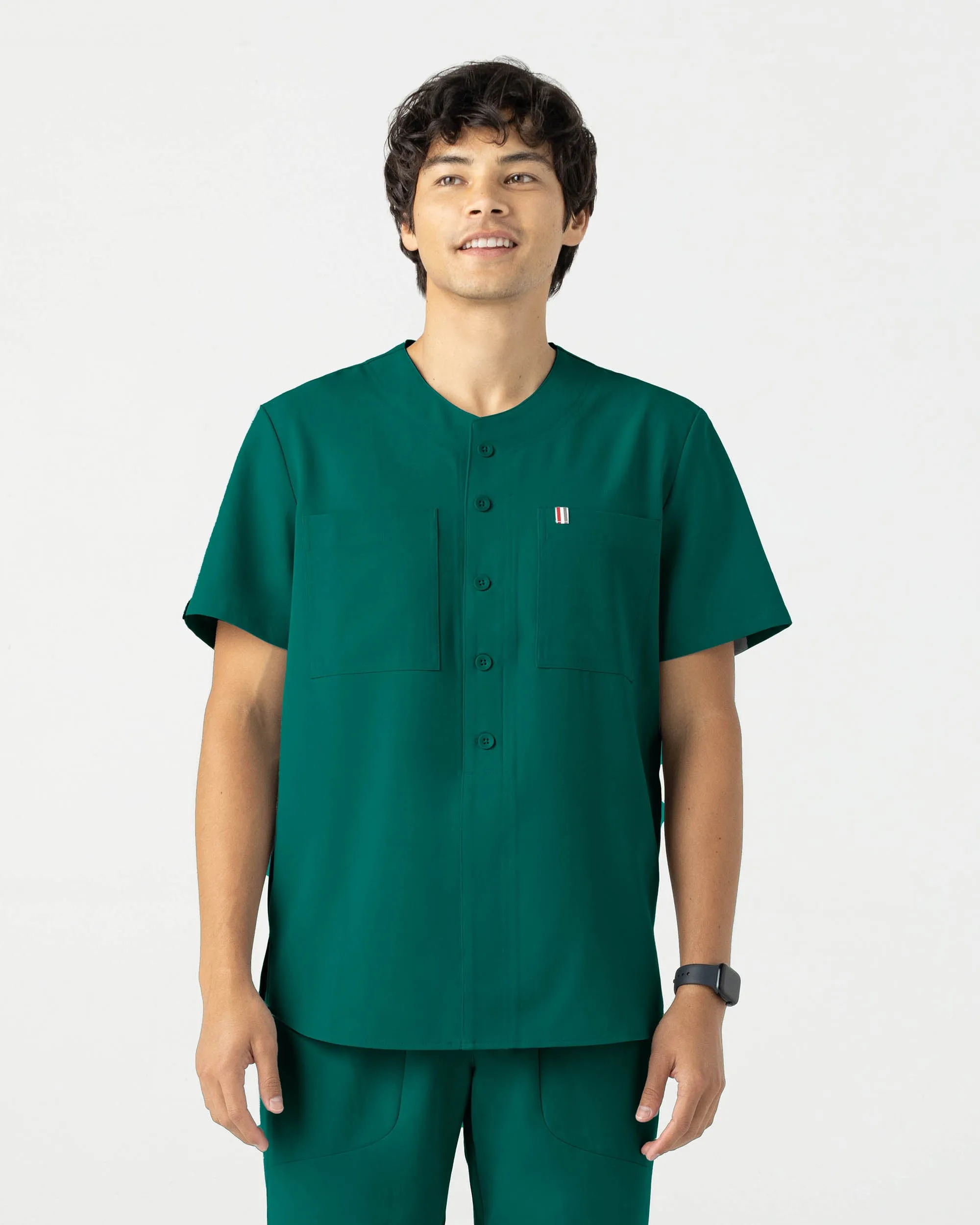 FYSEL® Senja‎ ‎ Baseball Jersey Scrub Top