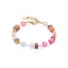 GeoCUBE® Iconic Precious bracelet rose-orange