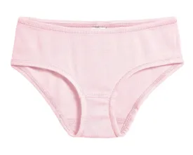 Girls Organic Cotton Brief | Pink