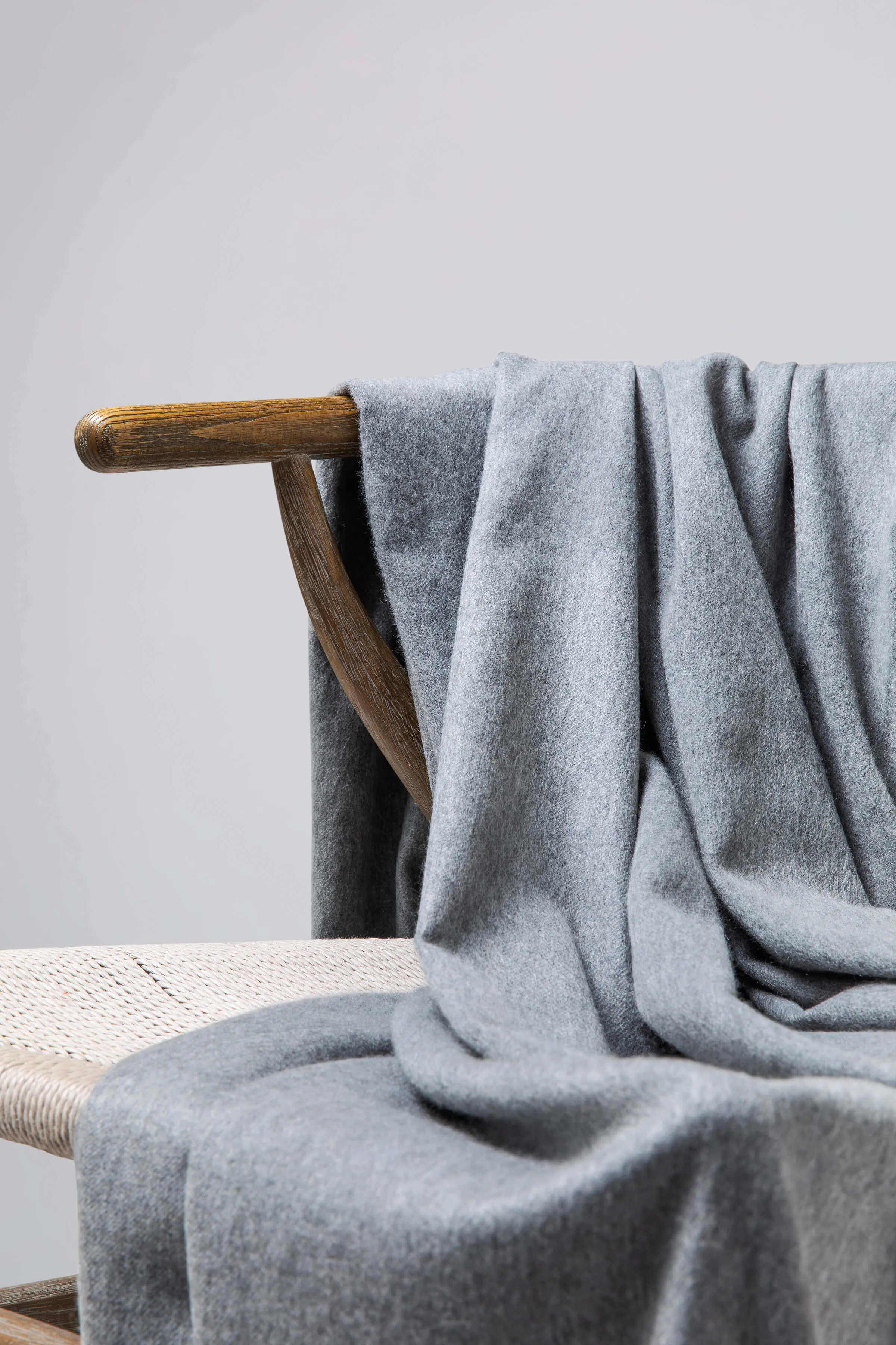 Granite Cashmere Throw