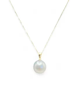 GREY SOUTH SEA PEARL NECKLACE