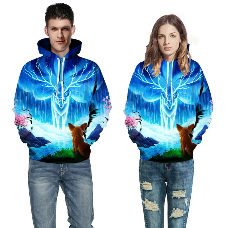 Ice Deer Hoodie