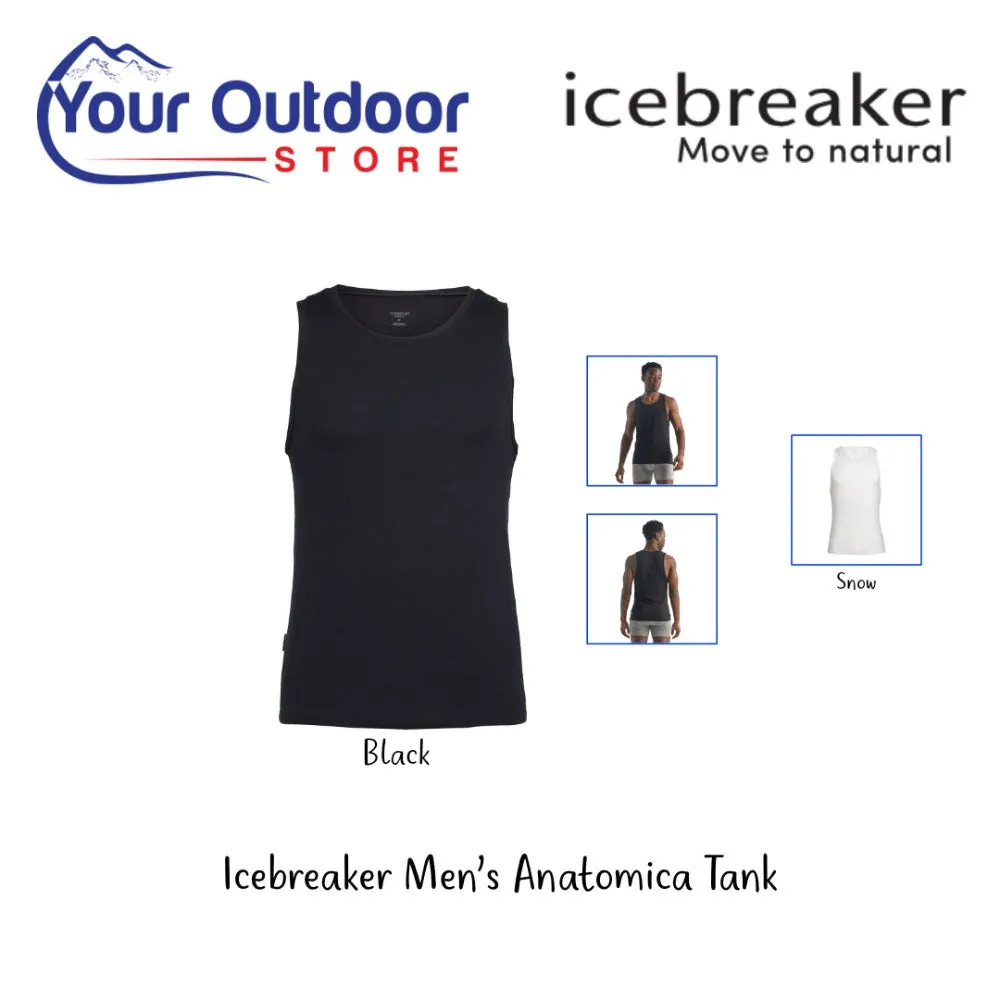 Icebreaker Mens Anatomica Tank