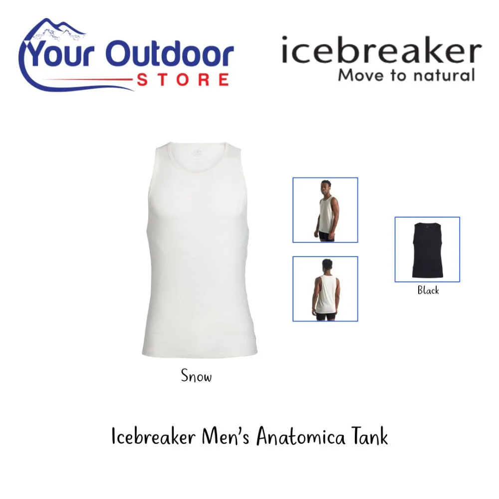 Icebreaker Mens Anatomica Tank