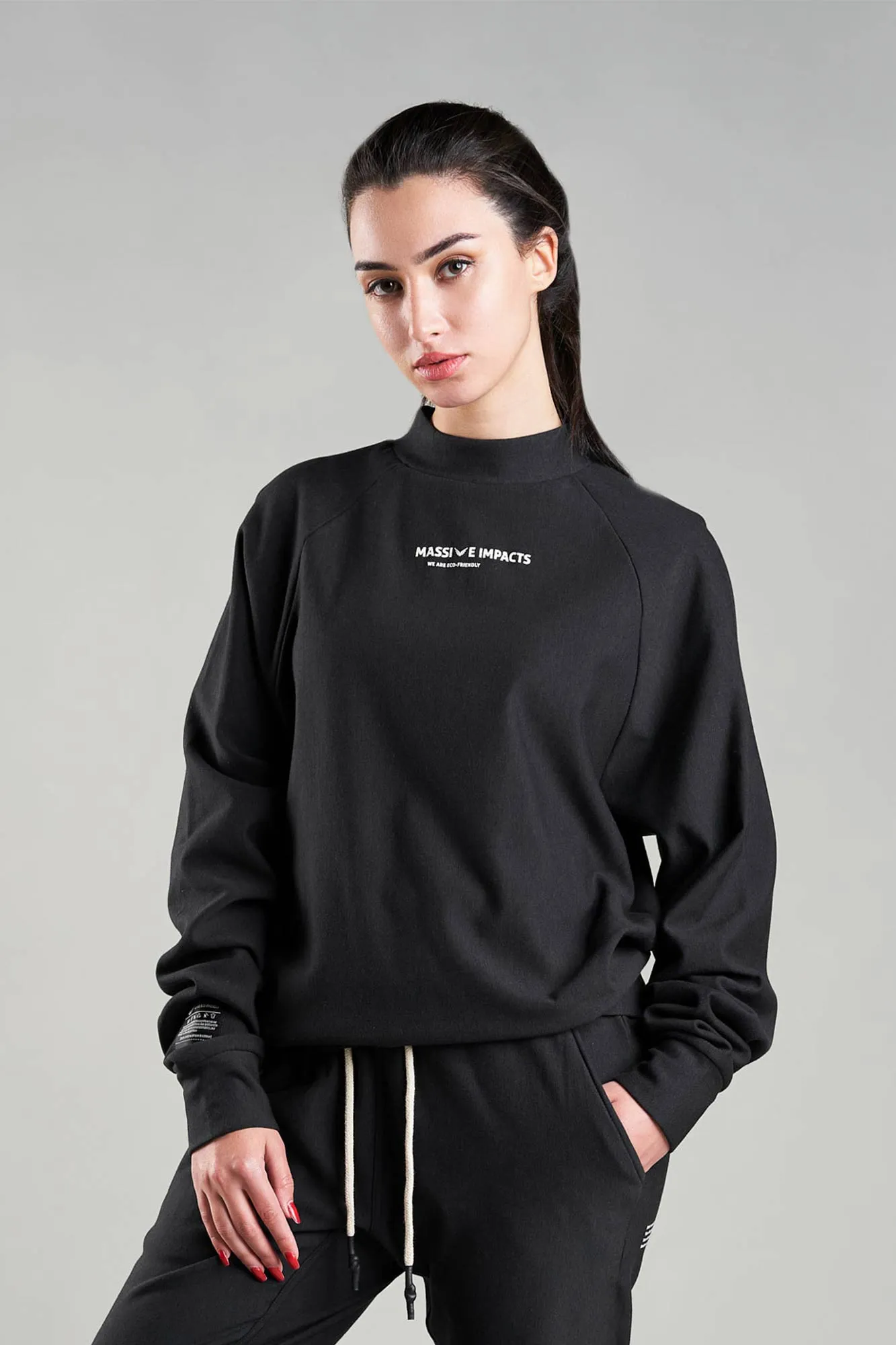 J008MI Organic Cotton & Bamboo Sweatshirt