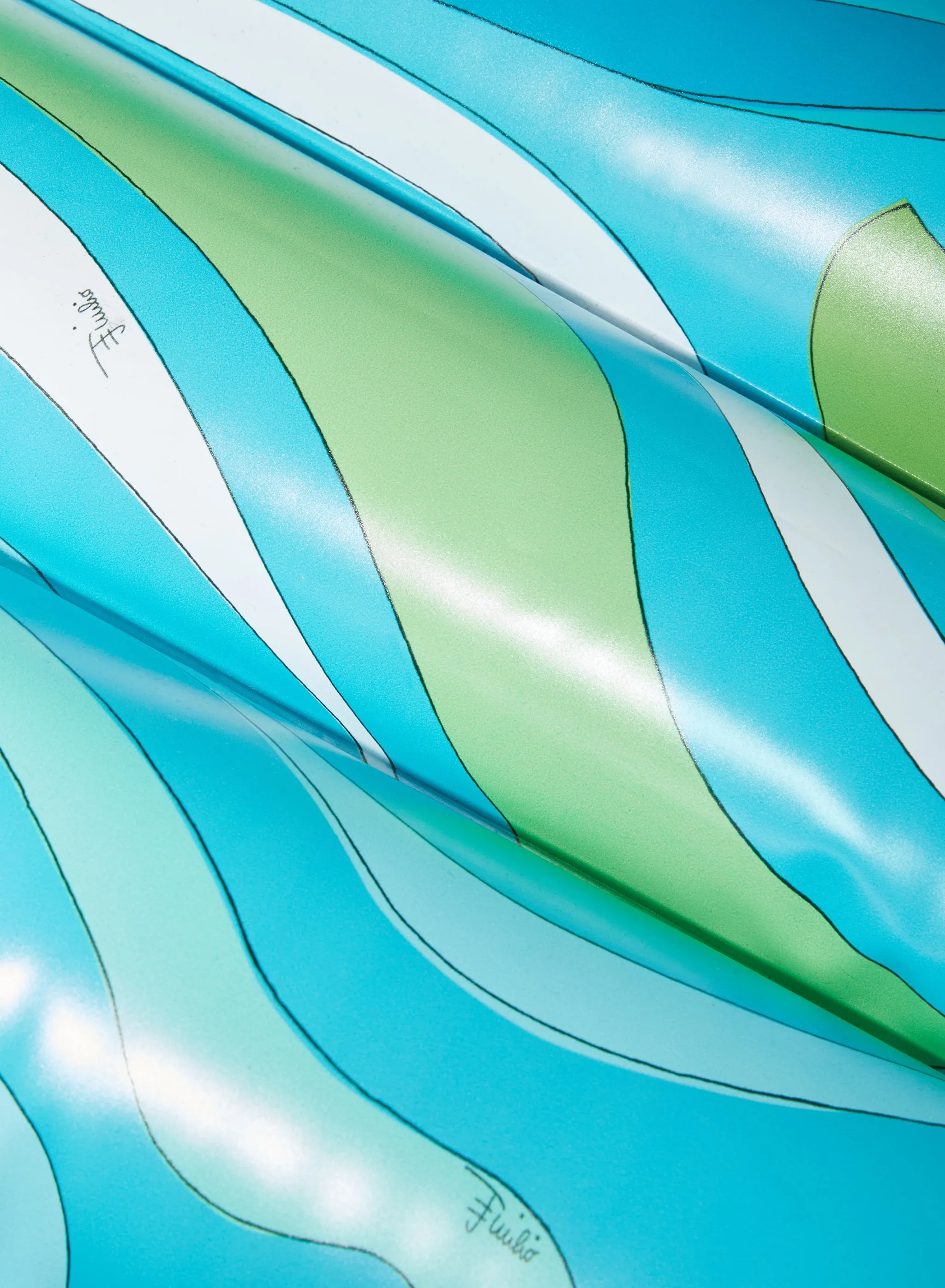 Marmo-Print Inflatable Lilo