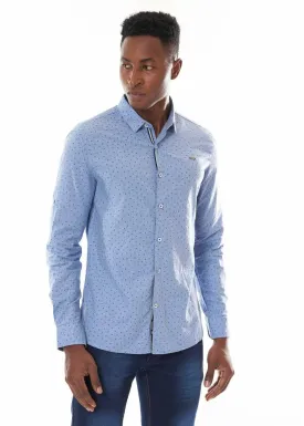 MEN'S LONGSLEEVE SHIRT GULLS DOT