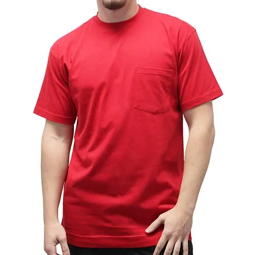 Men's Pocket Crew Neck Tee - 1100