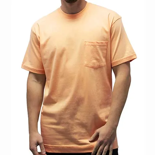 Men's Pocket Crew Neck Tee - 1100