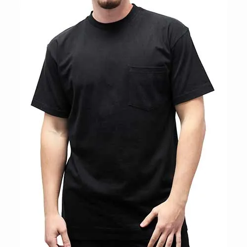 Men's Pocket Crew Neck Tee - 1100