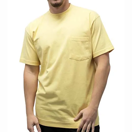 Men's Pocket Crew Neck Tee - 1100