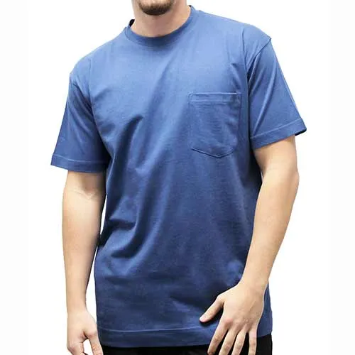 Men's Pocket Crew Neck Tee - 1100