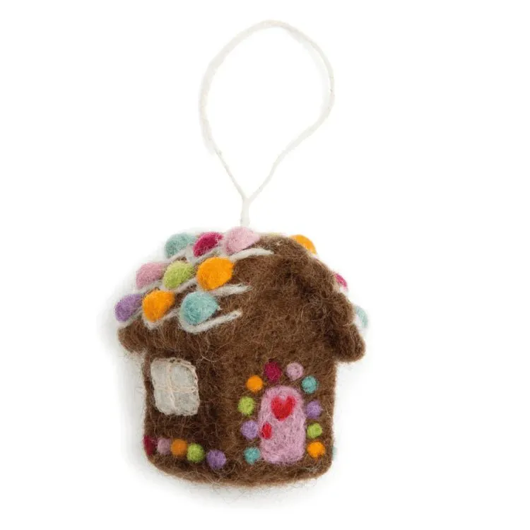 Mini Gingerbread House Christmas Ornament by Én Gry & Sif