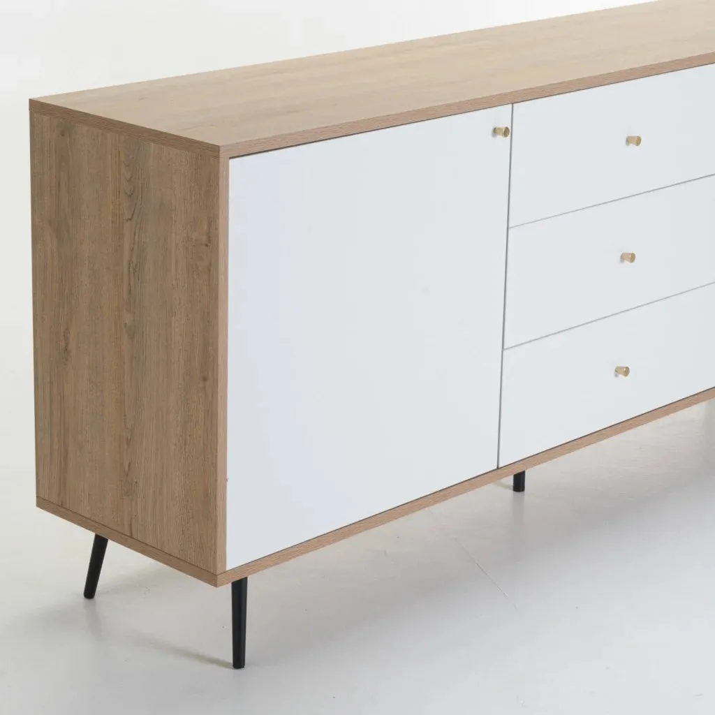 MONZA 2 DOOR 3 DRAWER SIDEBOARD