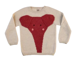 NW627 PEONY CLASSIC ELEPHANT SWEATER