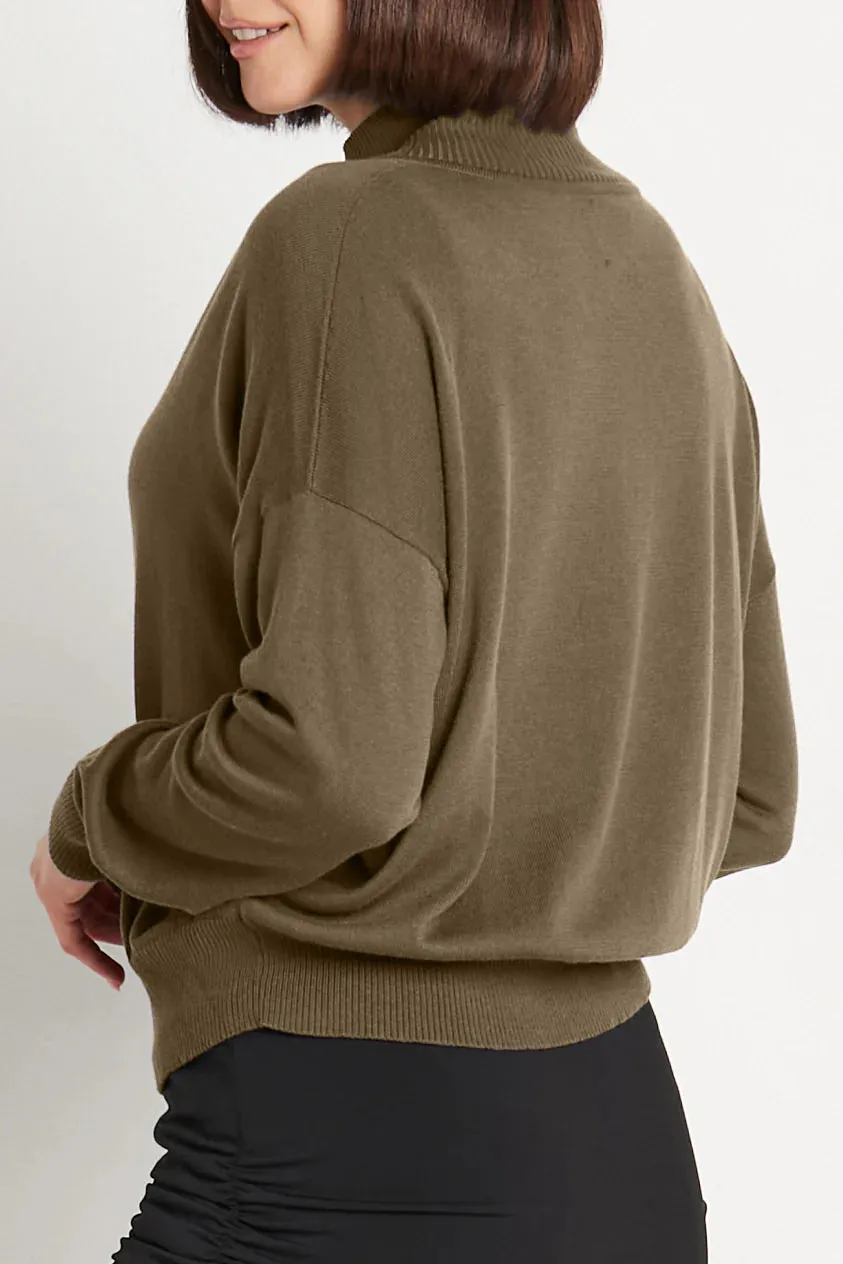 Preppy Sweater | Loden