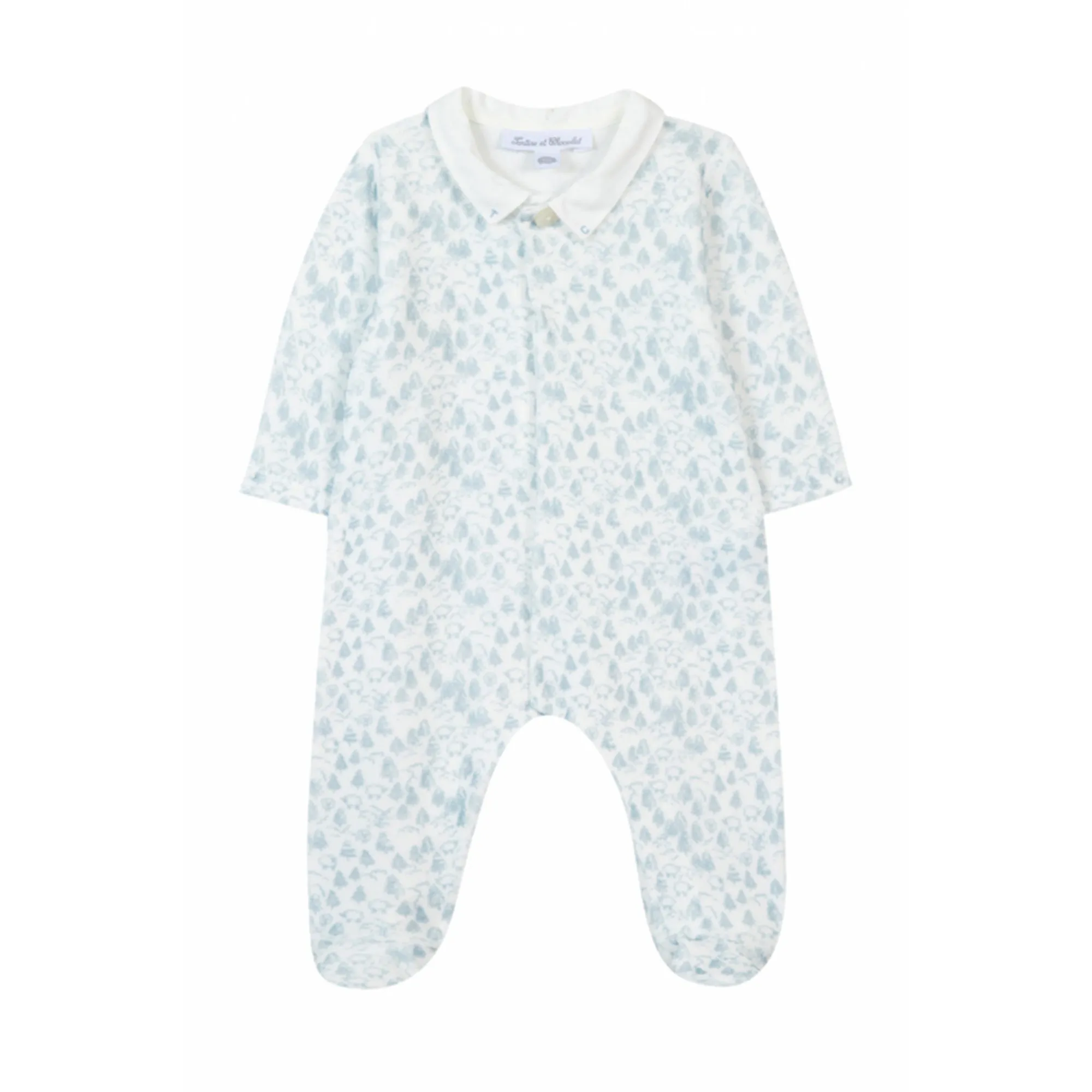 Pyjama Printed Babygrow