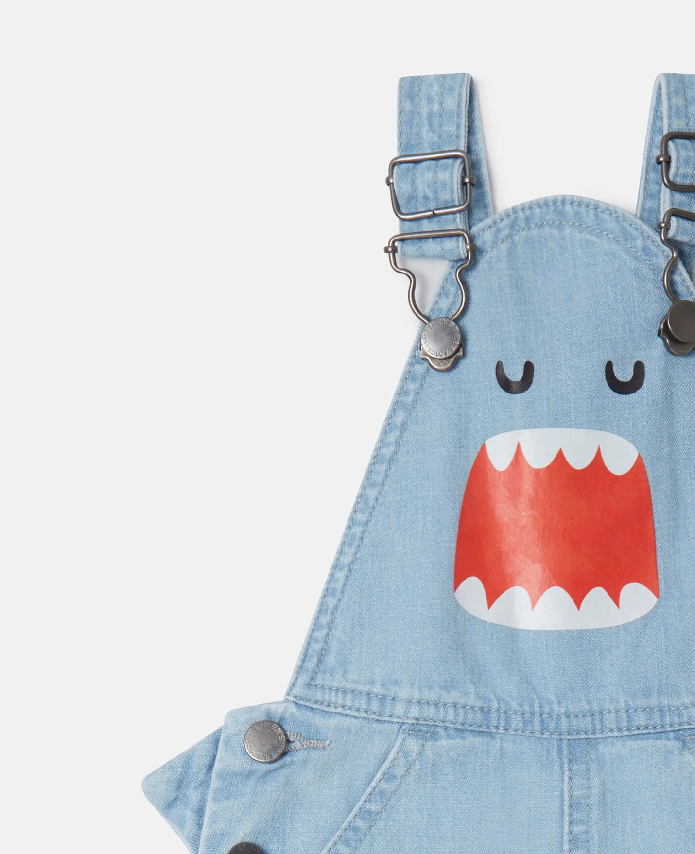 Stella McCartney Baby Boy Shark Face Dungarees