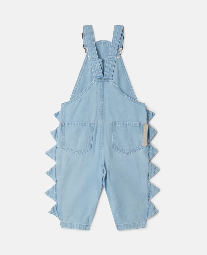 Stella McCartney Baby Boy Shark Face Dungarees