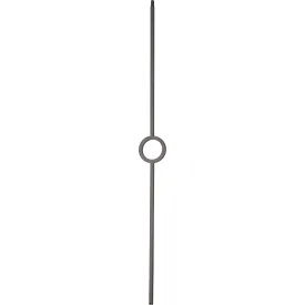 T72 | Iron Baluster | Single Circle | 1/2" x 44"