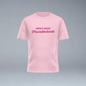 Thunderbirds Pink Kids Puff Tee