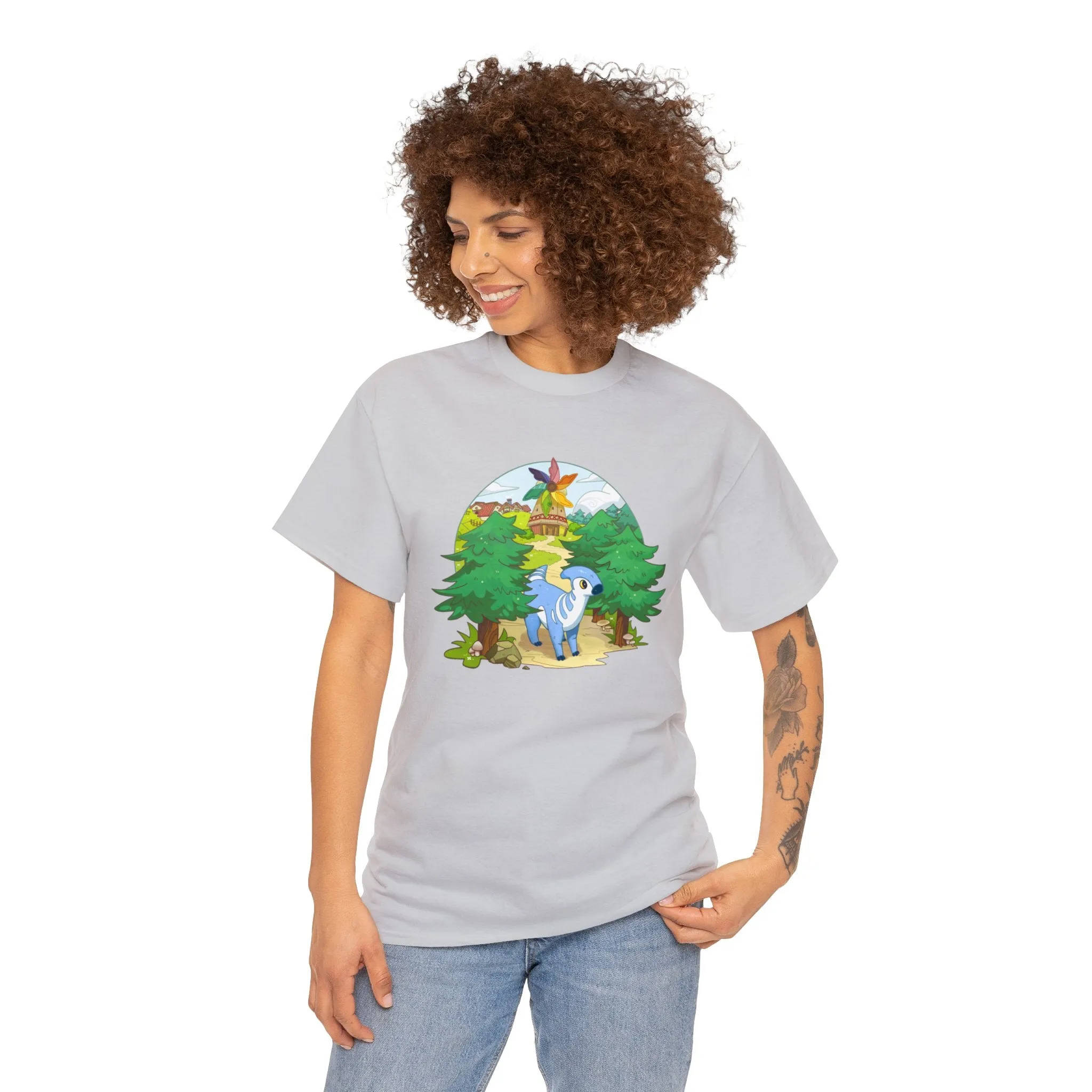 Walk by the Windmill - Unisex Heavy Cotton Tee