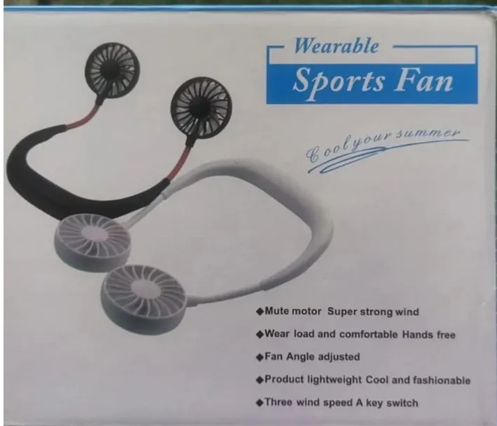 Wearable Hanging Summer Neck Fan