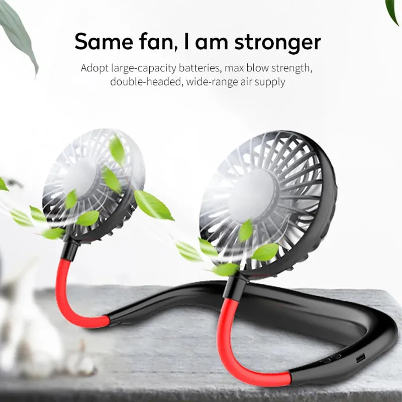 Wearable Hanging Summer Neck Fan