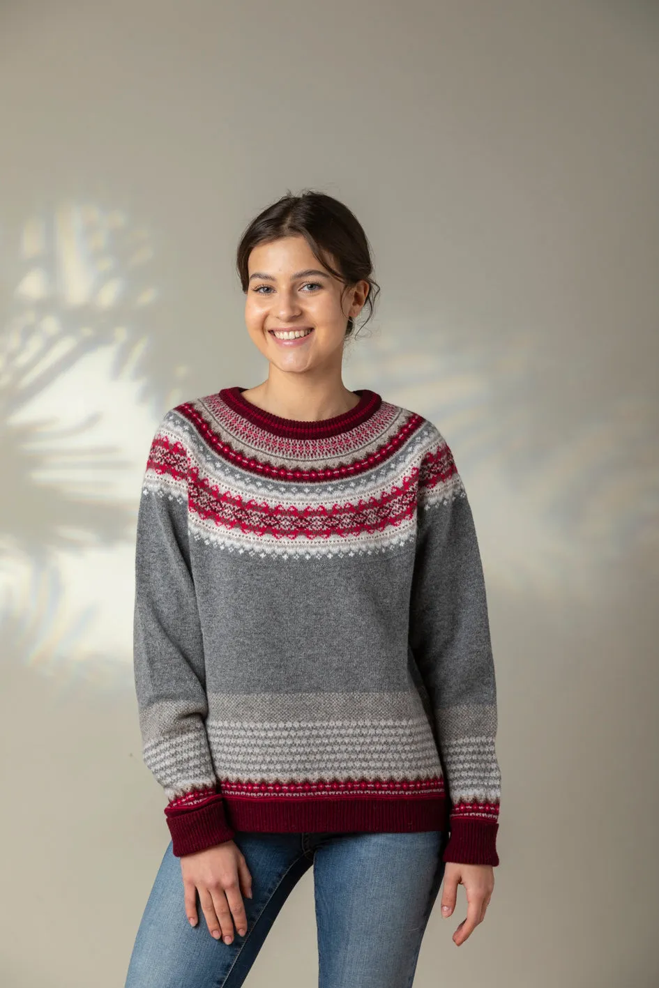 Wollpullover Alpine Sweater Greyberry