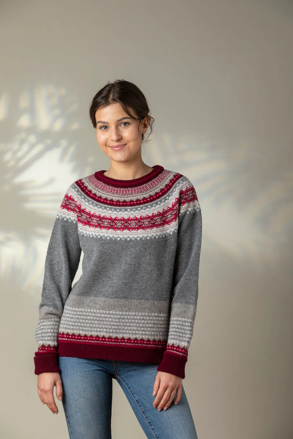 Wollpullover Alpine Sweater Greyberry